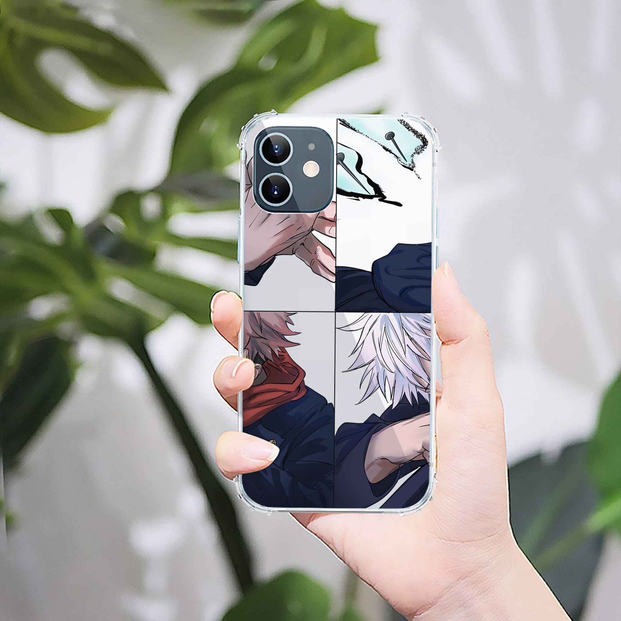 （画像用） SPY×FAMILY间谍家家酒 【iPhone 12シリーズ対応】透明スマホケース（クリアソフトケース）